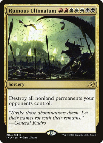 Ruinous Ultimatum [Ikoria: Lair of Behemoths] Magic: The Gathering