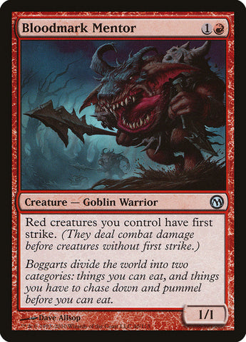 Bloodmark Mentor [Duels of the Planeswalkers] Magic: The Gathering