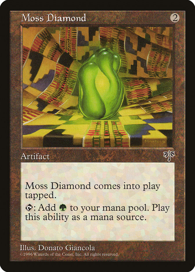 Moss Diamond [Mirage] Magic: The Gathering