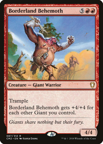 Borderland Behemoth [Commander Anthology Volume II] Magic: The Gathering