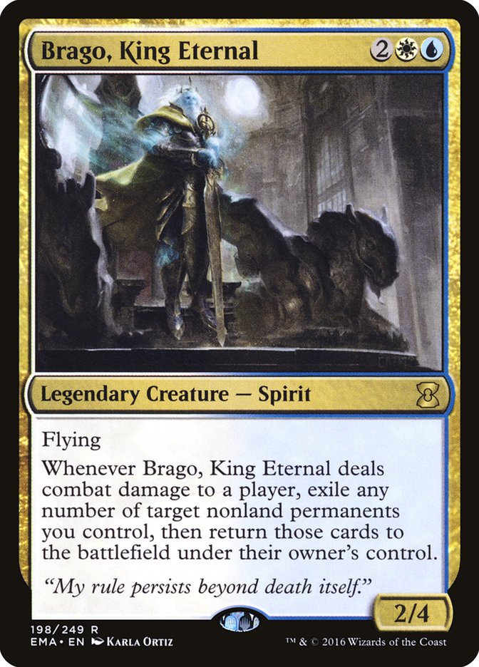 Brago, King Eternal [Eternal Masters] Magic: The Gathering
