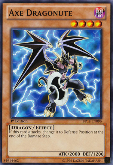 Axe Dragonute [BP02-EN096] Mosaic Rare Yu-Gi-Oh!