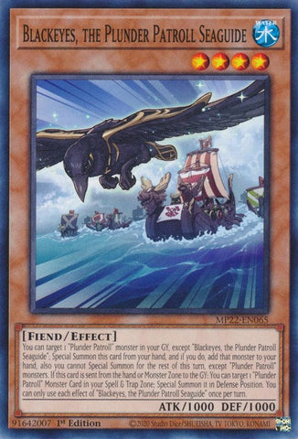 Blackeyes, the Plunder Patroll Seaguide [MP22-EN065] Common Yu-Gi-Oh!