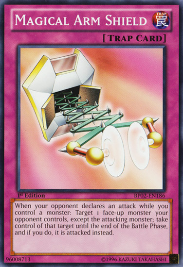 Magical Arm Shield [BP02-EN186] Common Yu-Gi-Oh!