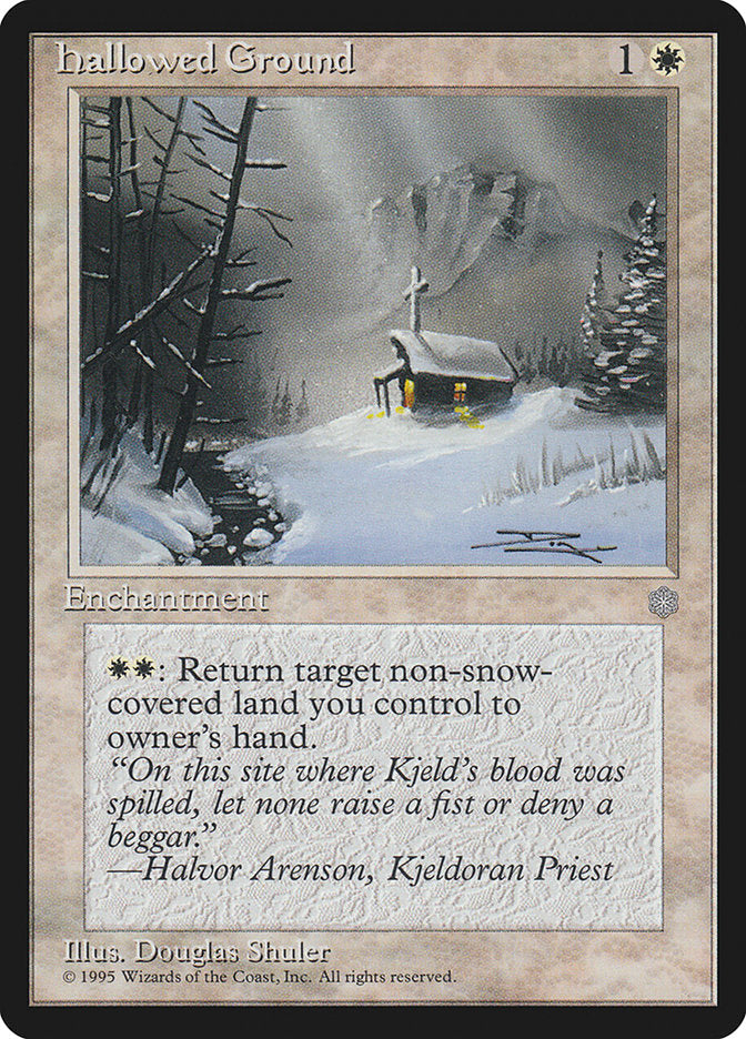 Hallowed Ground [Ice Age] Magic: The Gathering
