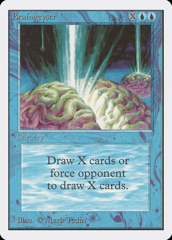Braingeyser [Unlimited Edition] Magic: The Gathering