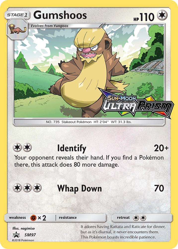 Gumshoos (SM97) [Sun & Moon: Black Star Promos] Pokémon