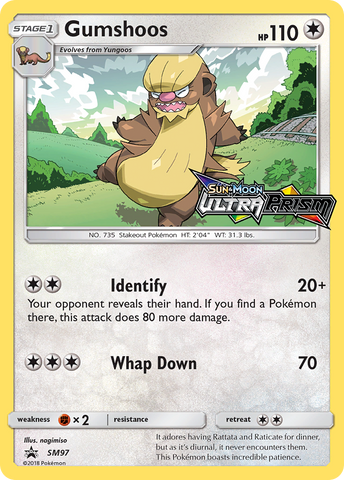 Gumshoos (SM97) [Sun & Moon: Black Star Promos] Pokémon