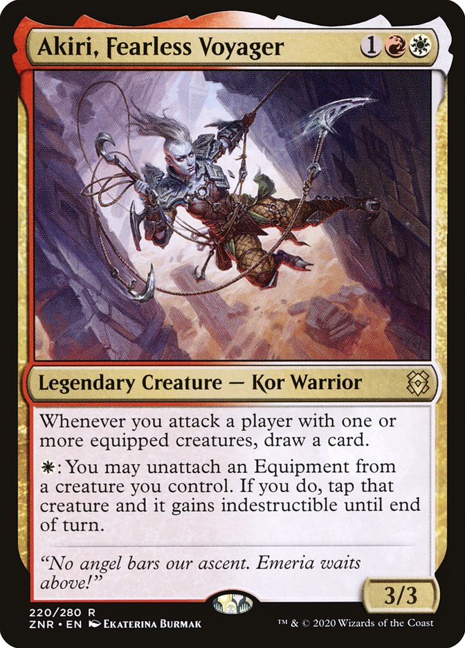 Akiri, Fearless Voyager [Zendikar Rising] Magic: The Gathering