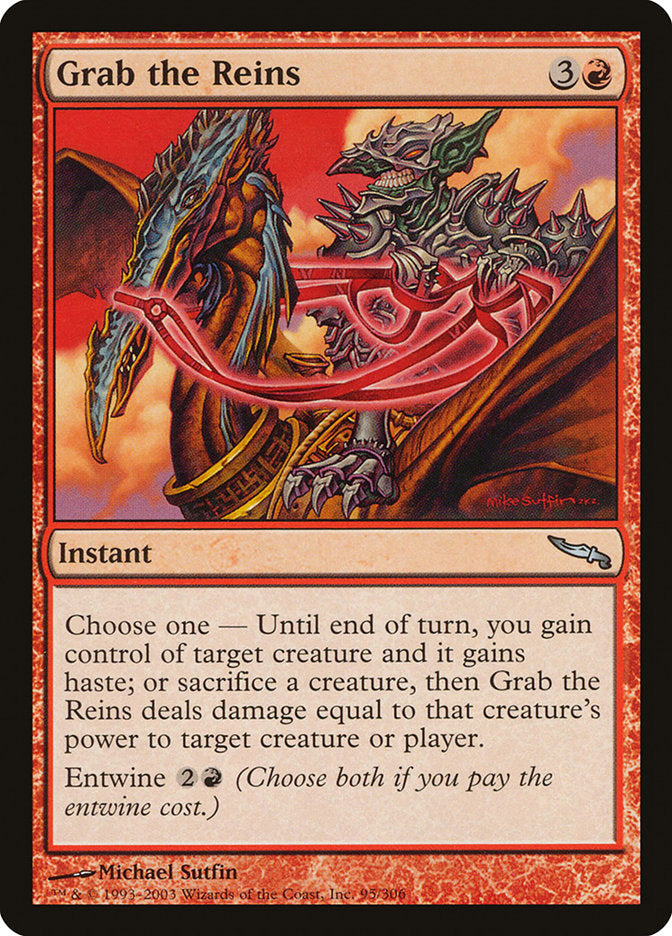Grab the Reins [Mirrodin] Magic: The Gathering