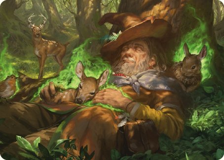 Asceticism Art Card [The Lord of the Rings: Tales of Middle-earth Art Series] Magic: The Gathering