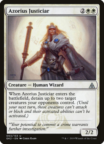 Azorius Justiciar [Ravnica Allegiance Guild Kit] Magic: The Gathering