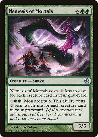 Nemesis of Mortals [Theros] Magic: The Gathering
