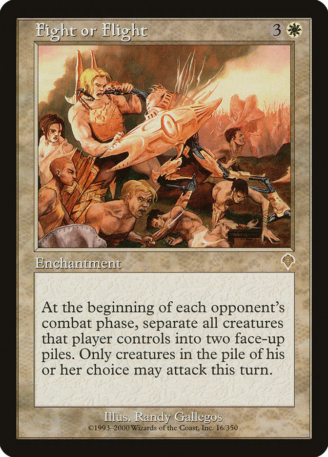 Fight or Flight [Invasion] Magic: The Gathering