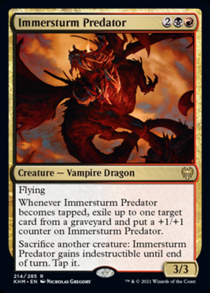 Immersturm Predator [Kaldheim] Magic: The Gathering