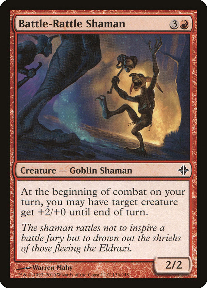 Battle-Rattle Shaman [Rise of the Eldrazi] Magic: The Gathering