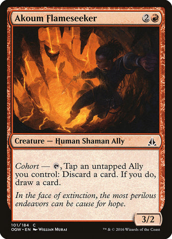 Akoum Flameseeker [Oath of the Gatewatch] Magic: The Gathering