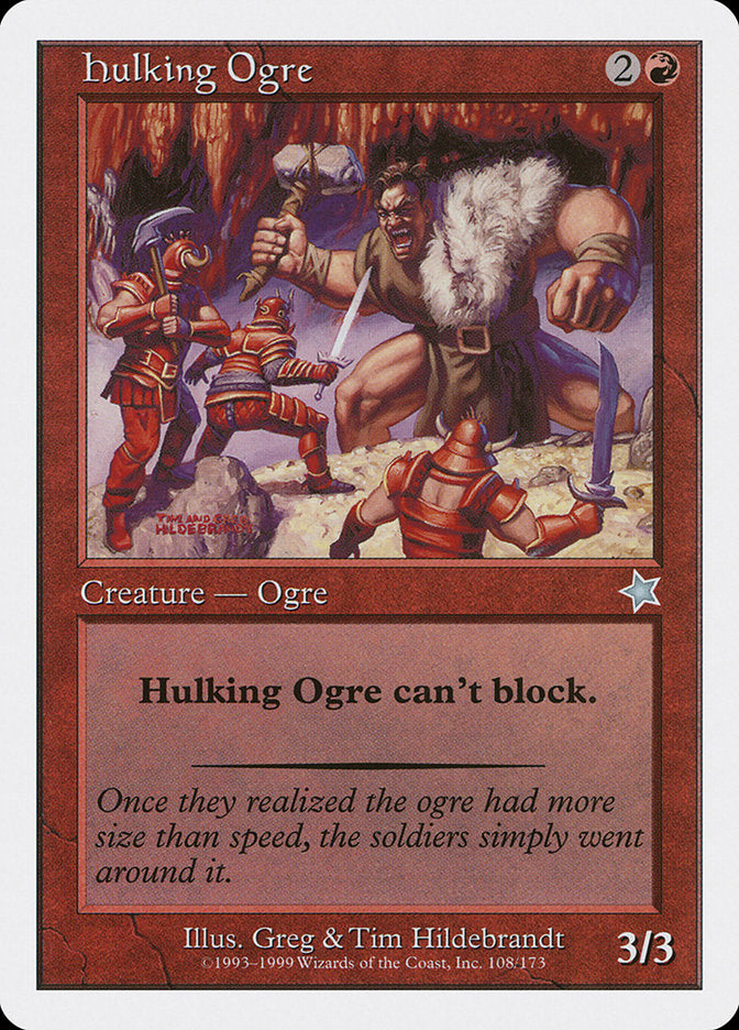 Hulking Ogre [Starter 1999] Magic: The Gathering