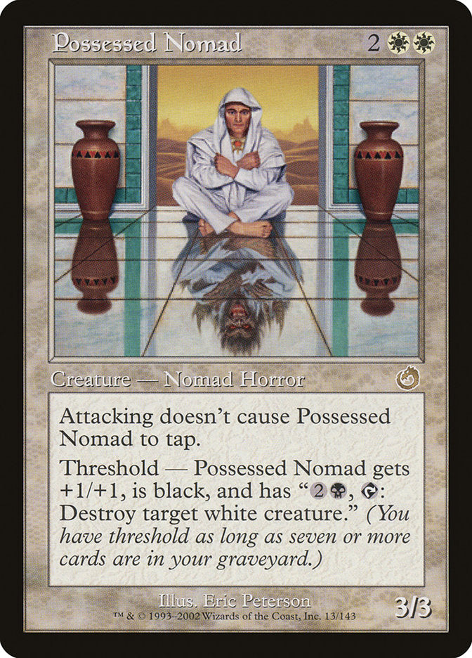 Possessed Nomad [Torment] Magic: The Gathering