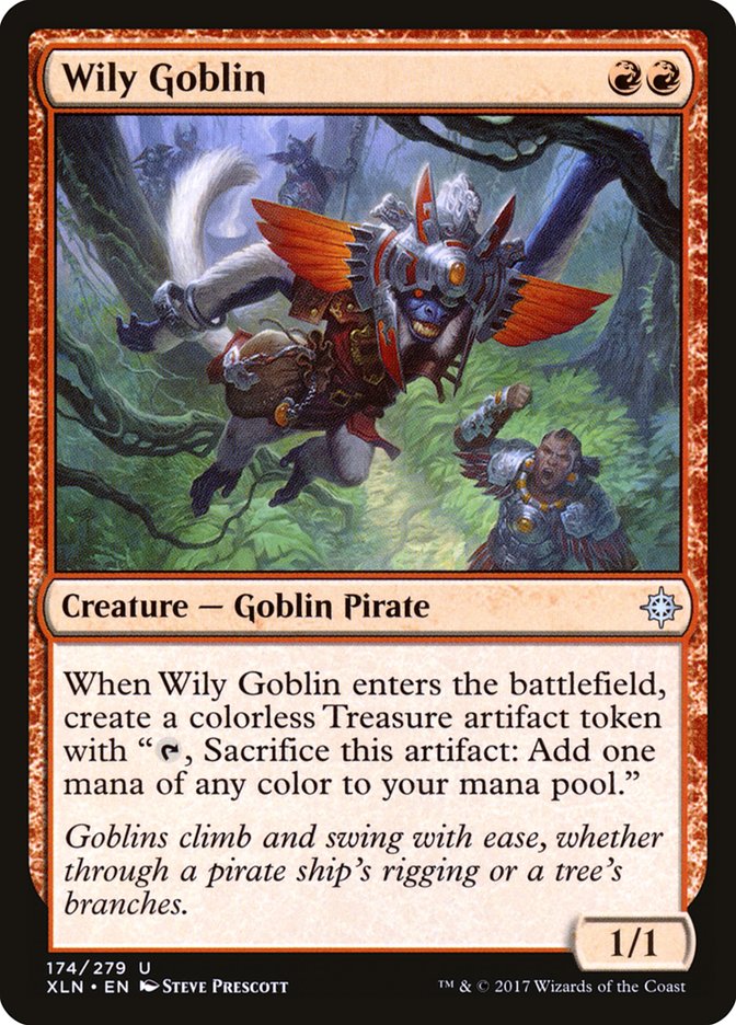 Wily Goblin [Ixalan] Magic: The Gathering