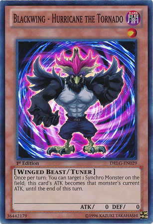 Blackwing - Hurricane the Tornado [DRLG-EN029] Super Rare Yu-Gi-Oh!
