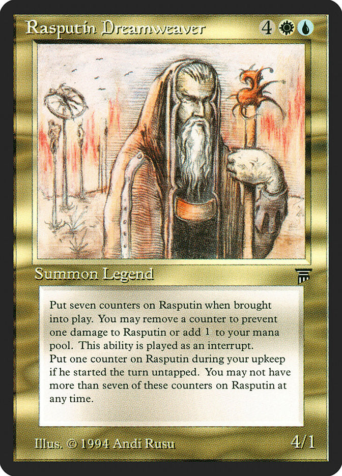 Rasputin Dreamweaver [Legends] Magic: The Gathering