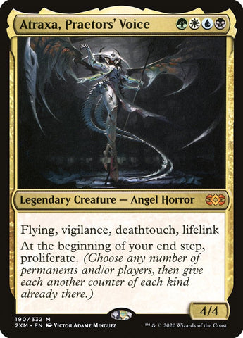 Atraxa, Praetors' Voice [Double Masters] Magic: The Gathering