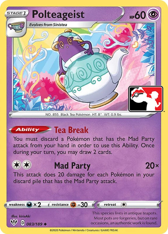 Polteageist (083/189) [Prize Pack Series One] Pokémon