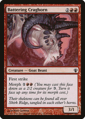 Battering Craghorn [Archenemy] Magic: The Gathering