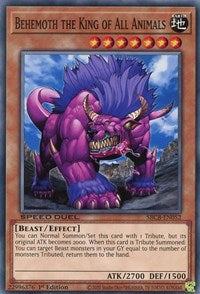Behemoth the King of All Animals [SBCB-EN052] Common Yu-Gi-Oh!