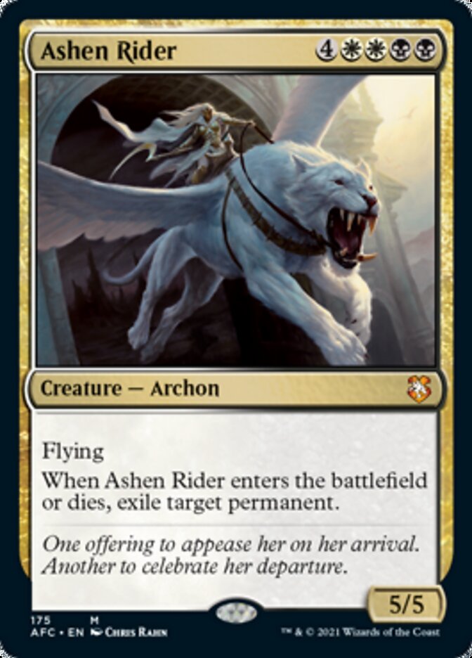 Ashen Rider [Dungeons & Dragons: Adventures in the Forgotten Realms Commander] Magic: The Gathering