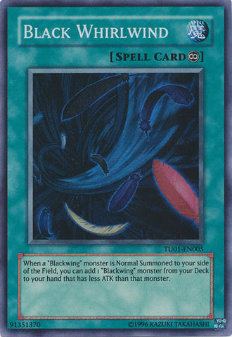 Black Whirlwind [TU01-EN005] Super Rare Yu-Gi-Oh!
