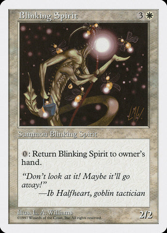 Blinking Spirit [Fifth Edition] Magic: The Gathering