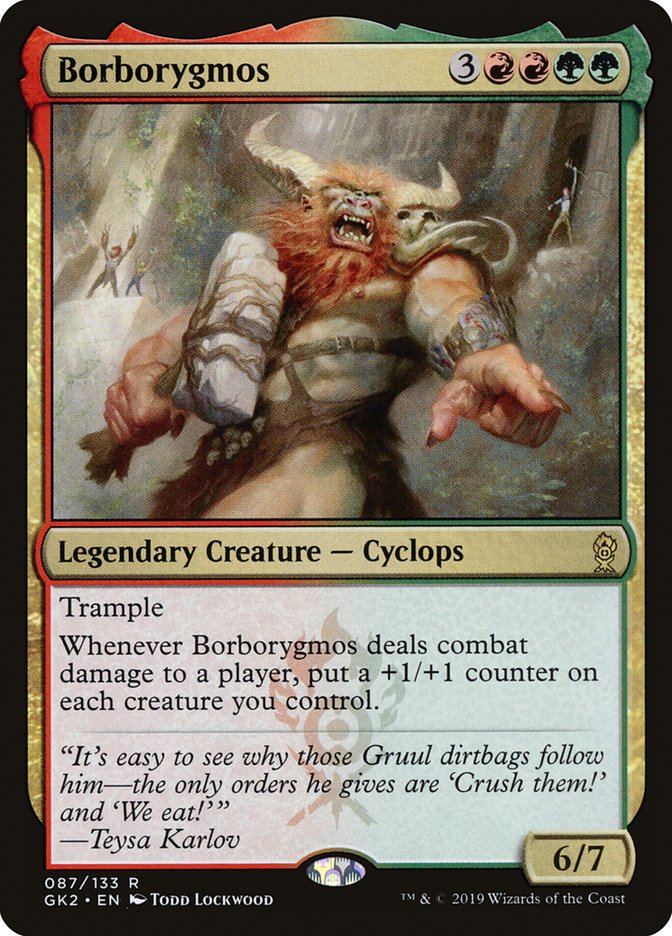 Borborygmos [Ravnica Allegiance Guild Kit] Magic: The Gathering