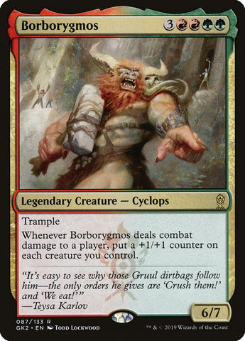Borborygmos [Ravnica Allegiance Guild Kit] Magic: The Gathering