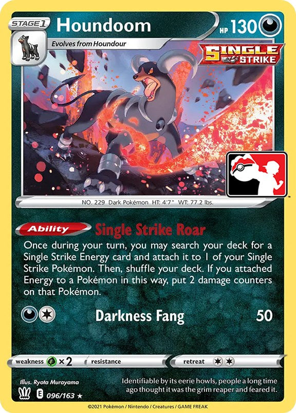 Houndoom (096/163) [Prize Pack Series One] Pokémon