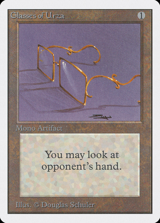 Glasses of Urza [Unlimited Edition] Magic: The Gathering