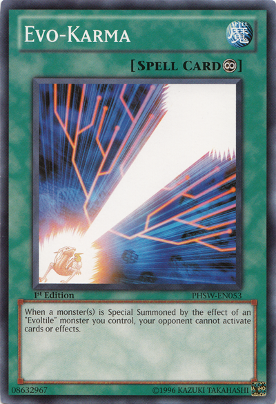 Evo-Karma [PHSW-EN053] Common Yu-Gi-Oh!