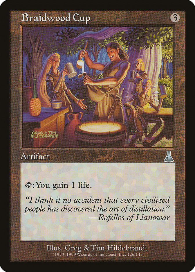 Braidwood Cup [Urza's Destiny] Magic: The Gathering