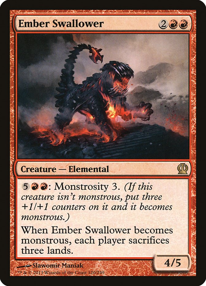 Ember Swallower [Theros] Magic: The Gathering
