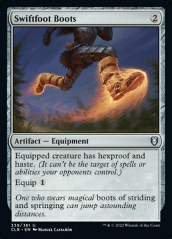 Swiftfoot Boots [Commander Legends: Battle for Baldur's Gate] Magic: The Gathering