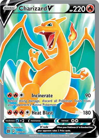 Charizard V (153/172) [Sword & Shield: Brilliant Stars] Pokémon