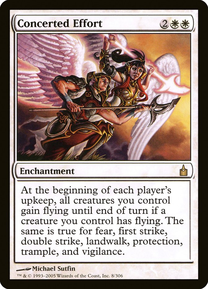 Concerted Effort [Ravnica: City of Guilds] Magic: The Gathering
