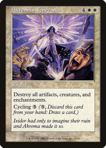 Akroma's Vengeance [Onslaught] Magic: The Gathering