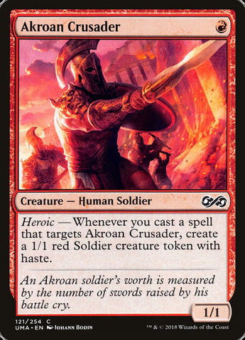 Akroan Crusader [Ultimate Masters] Magic: The Gathering