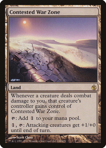 Contested War Zone [Mirrodin Besieged] Magic: The Gathering