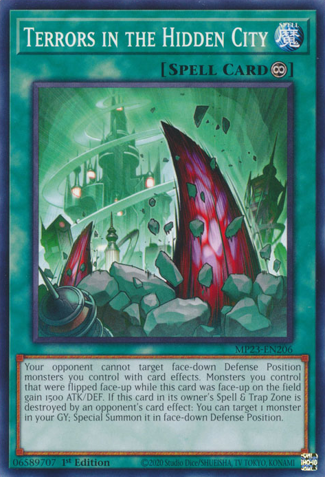 Terrors in the Hidden City [MP23-EN206] Common Yu-Gi-Oh!