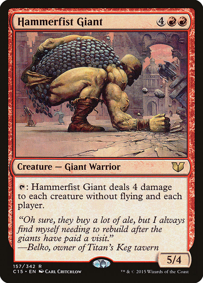 Hammerfist Giant [Commander 2015] Magic: The Gathering
