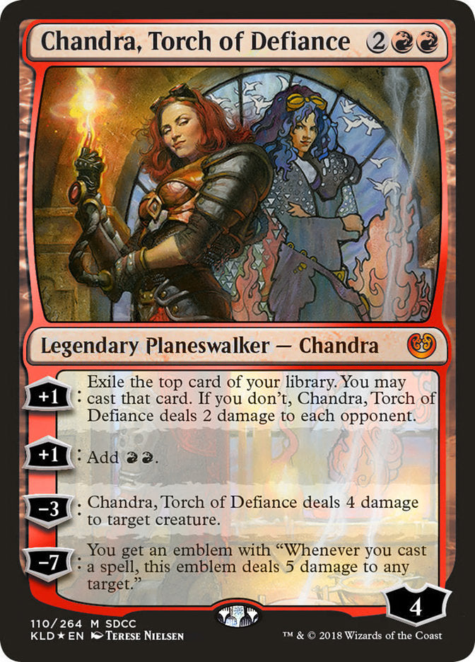 Chandra, Torch of Defiance [San Diego Comic-Con 2018] Magic: The Gathering