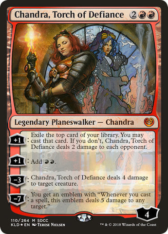 Chandra, Torch of Defiance [San Diego Comic-Con 2018] Magic: The Gathering